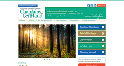 Desktop Screenshot of chaplainsonhand.org